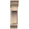 Ekena Millwork Westlake Traditional Smooth Bracket w/ Offset Brace, Douglas Fir, 7 1/2"W x 24"D x 28"H BKT0806X24X28WTL01SDF - alternate 4